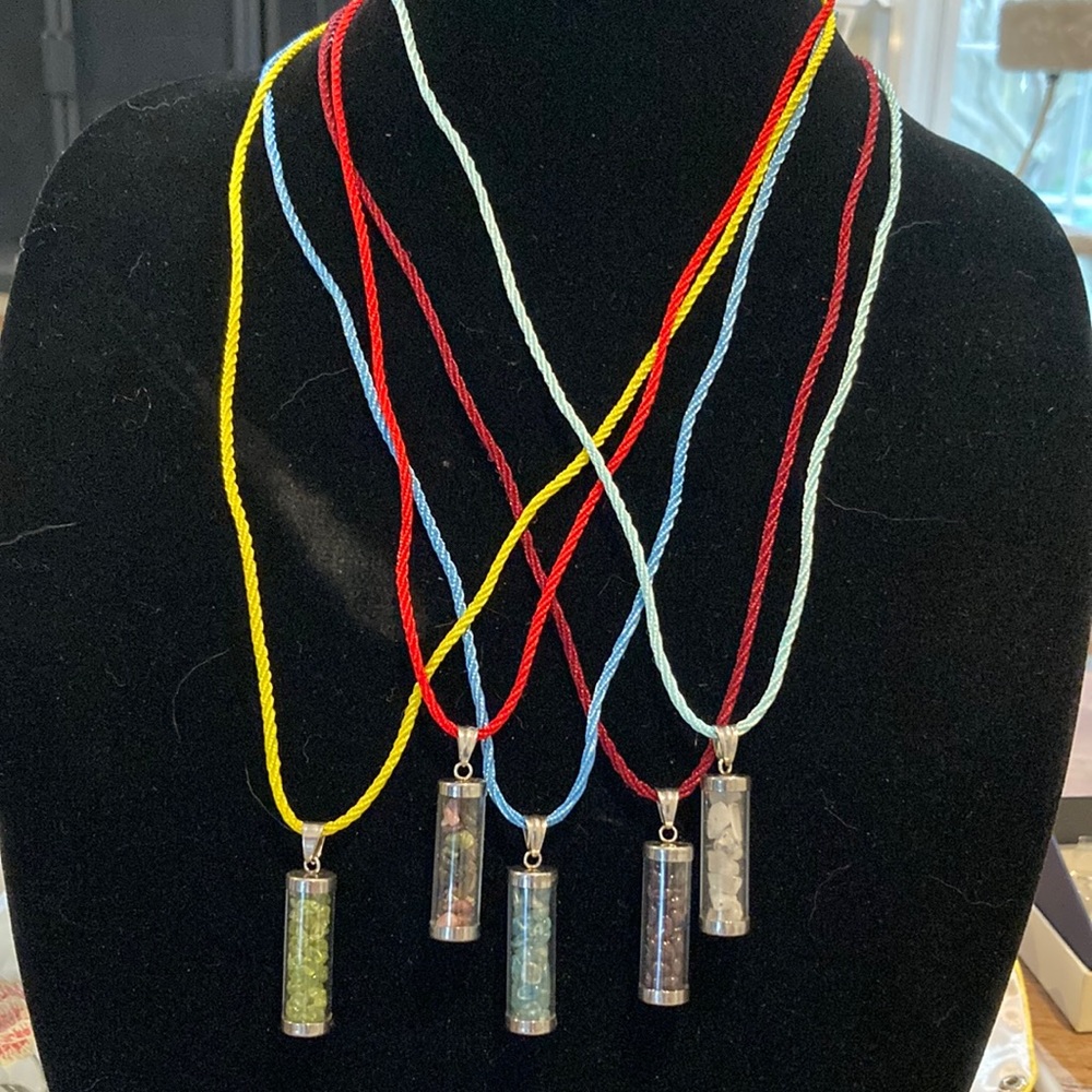 Gemstone Chips in Vials